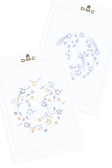 Star Showers in DMC - PAT0849 - Downloadable PDF