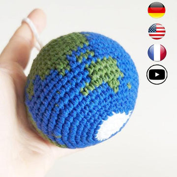 Realistic Amigurumi Earth