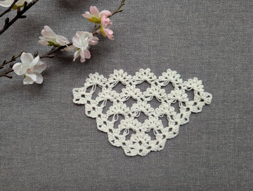 Triangle Crochet Shawl #48