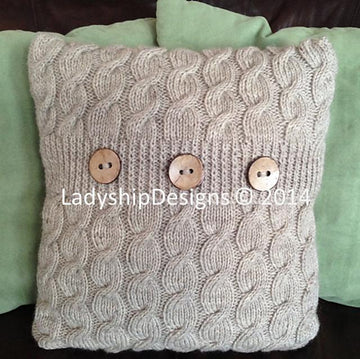 Cascading Cables Pillow