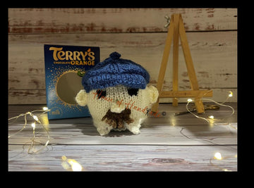 Criminal Gang Member Chocolate Orange Cover Knitting Pattern