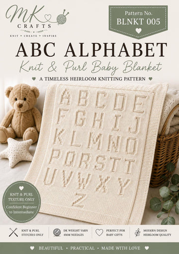 ABC alphabet blanket