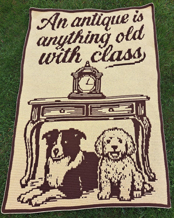 Timeless Tails | Antique and Dog Blanket