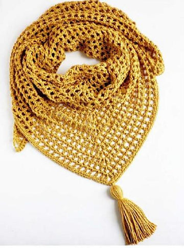 Here comes the sun shawl