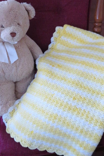 Lemon Meringue Dreams Ice Cream Baby Blanket