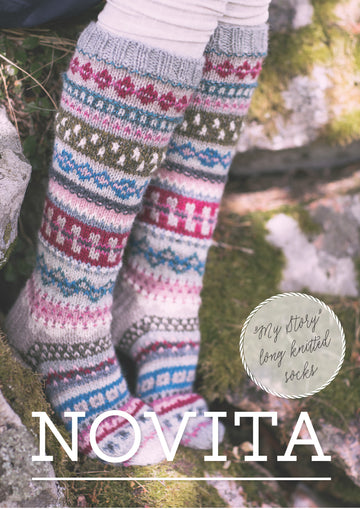 My Story Long Knitted Socks in Novita 7 Veljestä - Downloadable PDF