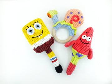 Set Rattles Spongebob and Friends