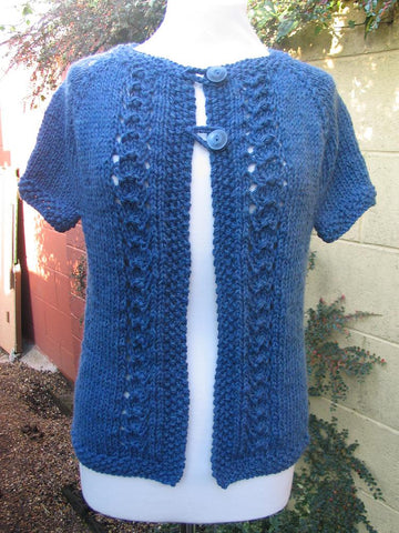 Nollaig Mor - topdown seamless cardigan