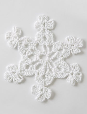 Twinkling Snowflakes in Bernat Handicrafter Holidays - Downloadable PDF