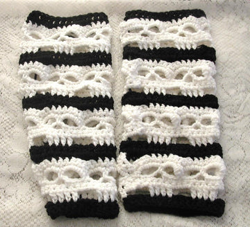 Betelgeuse Creepy Skull Legwarmers