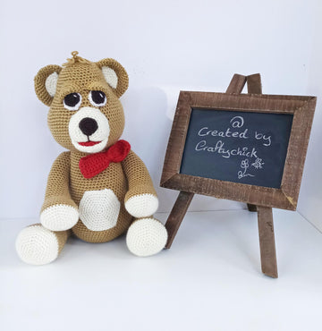 Crochet Toy Pattern Barney the Bear
