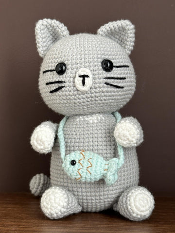 Chubby Cat Crochet Pattern PDF