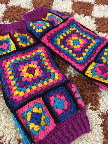 Granny Square Leg Warmers
