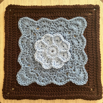 Bluebell Afghan Square