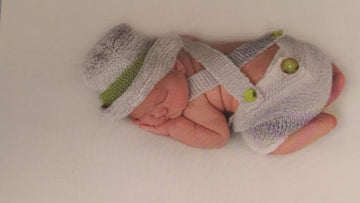 Baby Fedora Photo Prop Set