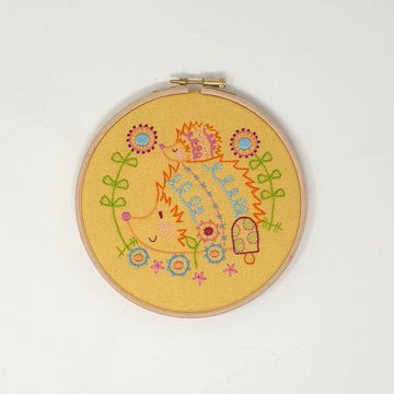 Creative World Of Craft Prickly Pals Printed Embroidery Kit - 6"