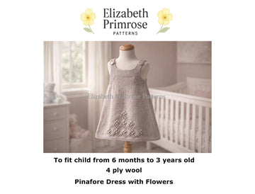 Flower Pinafore Dress P126