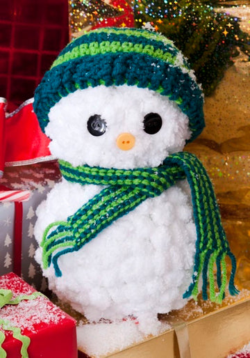Sparky the Snowman in Red Heart Super Saver Economy Solids - LW2652