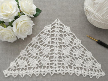 Crochet Bandana/Shawl Pattern/Chart #11