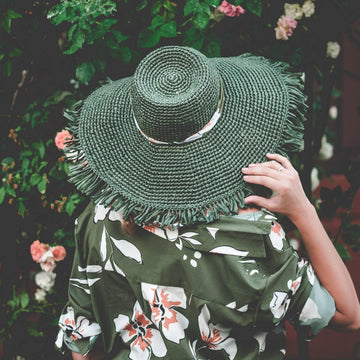Havana fringed hat