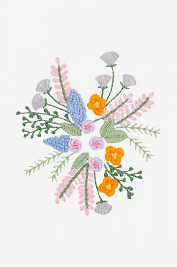 DMC Wildflowers Bouquet - PAT1107S - Downloadable PDF