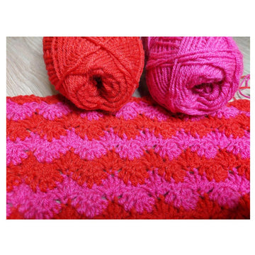 Crochet throw, blanket pattern