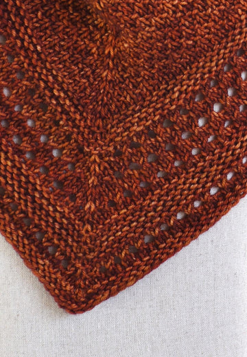 Purl Dust Shawl