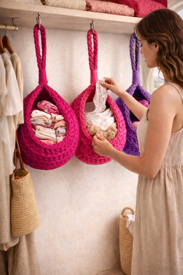Crochet Home Storage