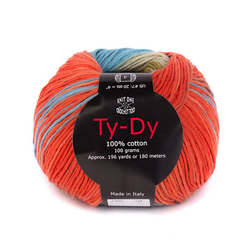 Knit One Crochet Too Ty-Dy Cotton