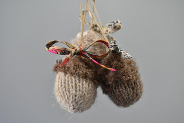 Mushrooms and acorns