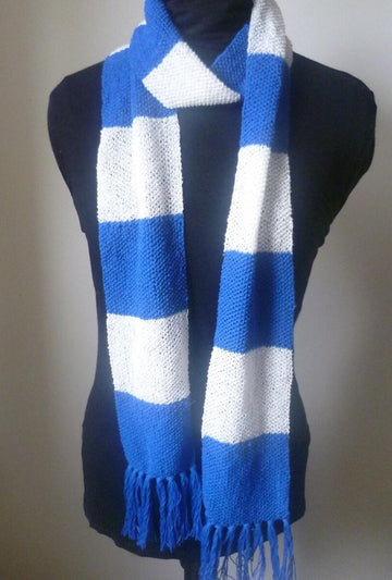 Striped Football Scarf