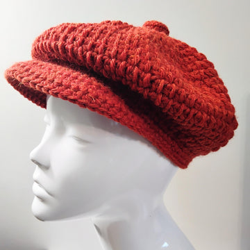 Baker Boy Cap with Button