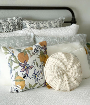The Boho Bobble Pillow 070