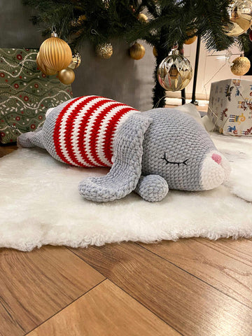 Plush Bunny pillow