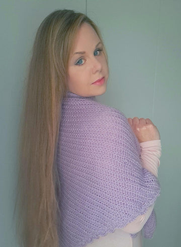 Crochet Belle Victorian Shawl Pattern