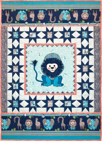 Michael Miller Fabrics Born To Be Wild Quilt - Downloadable PDF