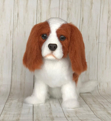 Cavalier spaniel crochet