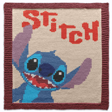 Stitch Knitting Pattern Intarsia Square