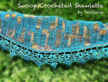 Swoop Crocheted Shawlette