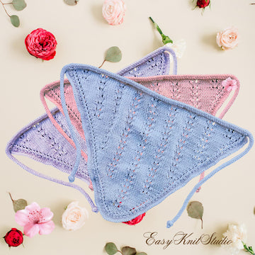 Lightweight Summer Bandana Knitting Pattern