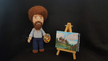 Bob Ross Doll