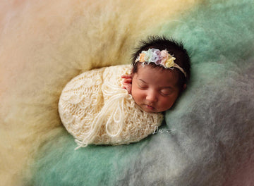 Faux Cables Snuggle Sack