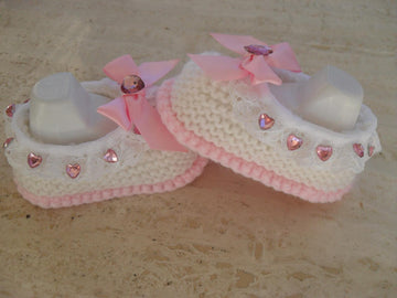 Baby Girl Shoe With Added Lace