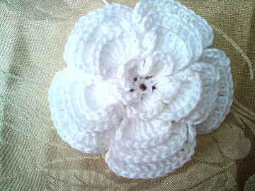 4 Layer Big Crochet flower with open centre