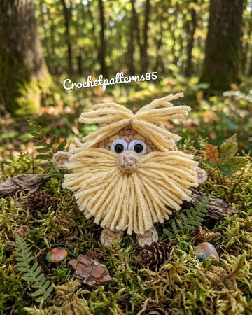 Forest Gnome 3 Hair Clip English-US