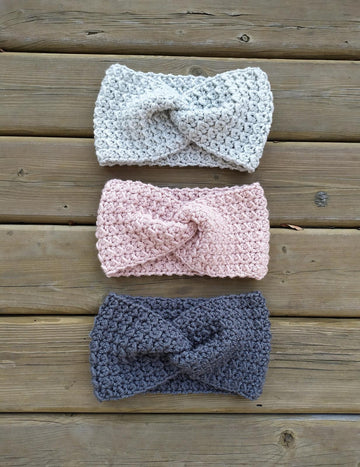 Crochet ear warmer - Zara Ear Warmer