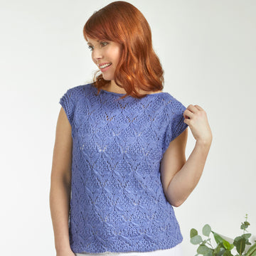 980 Cockatiel - Jumper Knitting Pattern for Women in Valley Yarns Deerfield