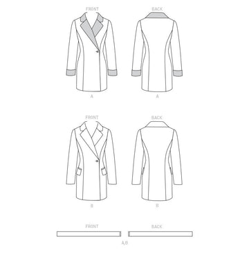 McCall's Misses' Jacket Dress M8230 - Sewing Pattern