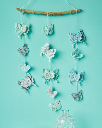 Flutter of Wishes Wall Hanging