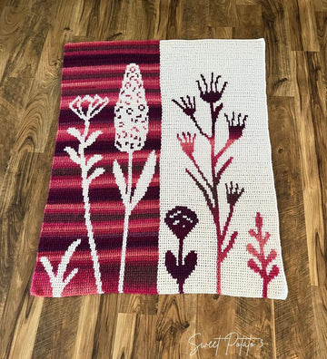 Be A Wildflower Blanket